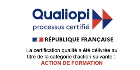 Certification Qualiopi délivrée à Parcours Immo pour ses actions de formation loi ALUR