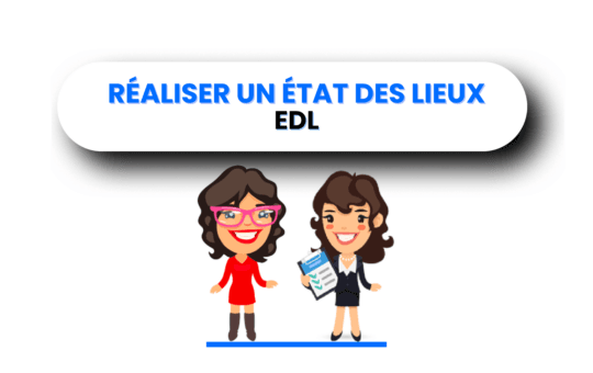 agent immobilier en train de réaliser un état des lieux avec un locataire