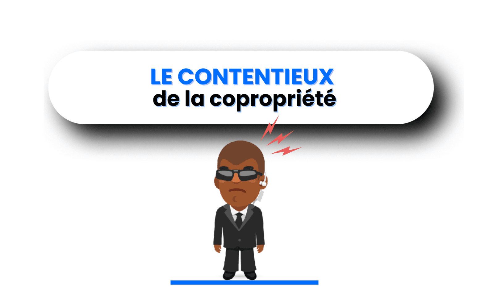 visuel représentant un contentieux en copropriété – syndic et copropriétaires en discussion