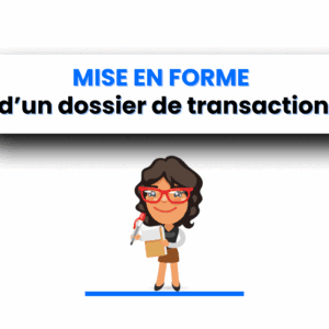 Agent immobilier préparant un dossier de vente immobilier complet avec documents obligatoires