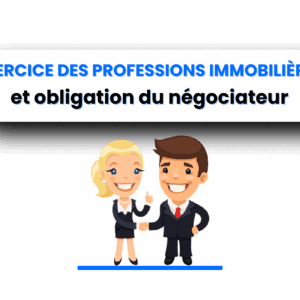 formation négociateur immobilier en ligne carte professionnelle