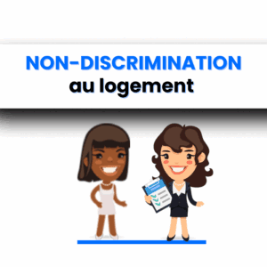 illustration non discrimination au logement - formation en ligne immobilière